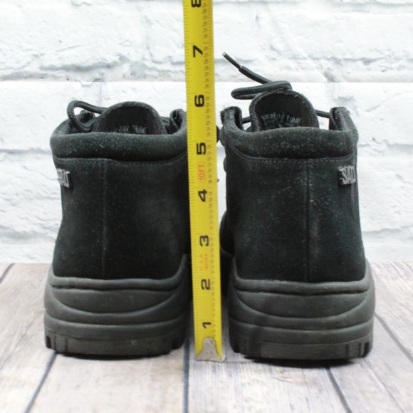 Sao Stacy Adams Dublin II Black Chukka Suede Lace Up Ankle Boots Size 9 M - Picture 8 of 10